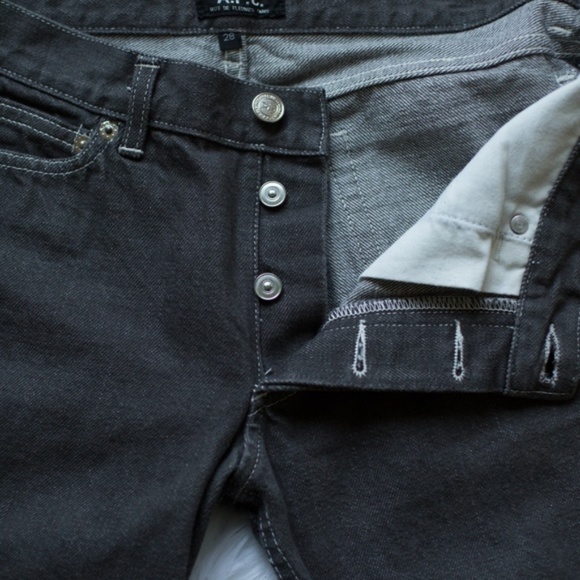 A.P.C. | Gray Denim Jean Pants size 25 26 - Picture 4 of 8
